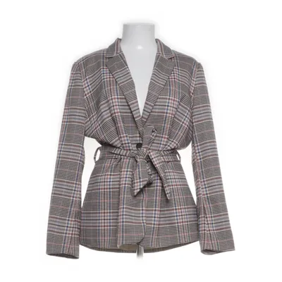 Blazer (Beige, Meerkleurig) van Design by kappAhl Elastaan, Polyester
