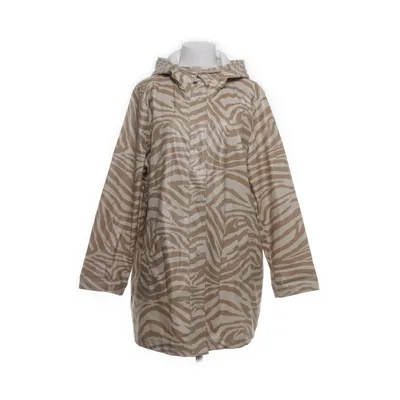 Regnfrakke (Beige, Hvid) fra ONLY Carmakoma Polyester, Polyurethan