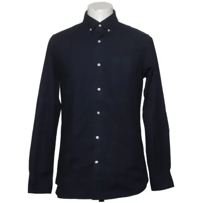 Buttondown-skjorta (Blå) från Knowledge Cotton Apparel Bomull, Elastan