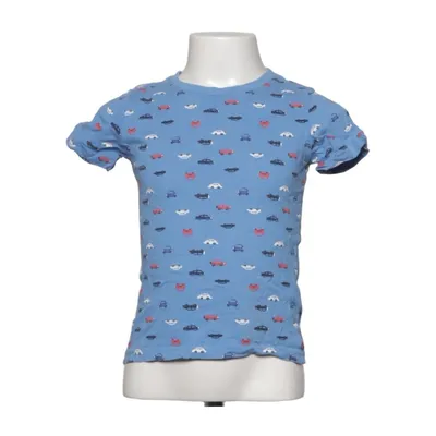 T-shirt (Blue, Multicolored) from Lindex Kids Cotton