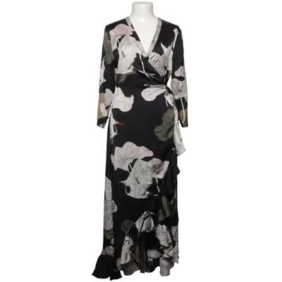 Wrap dress (Black, Green, Multicolored) from Object Polyester