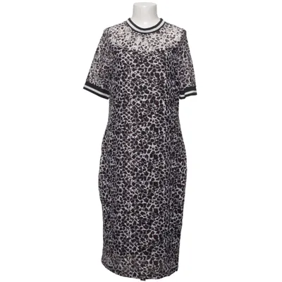 Dress (Black, White, Brown) from Ellos Elastane, Polyamide, Polyester