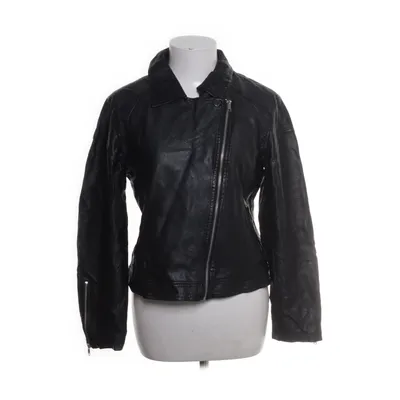 Bikerjacka (Svart) från SP Polyuretan, Polyester