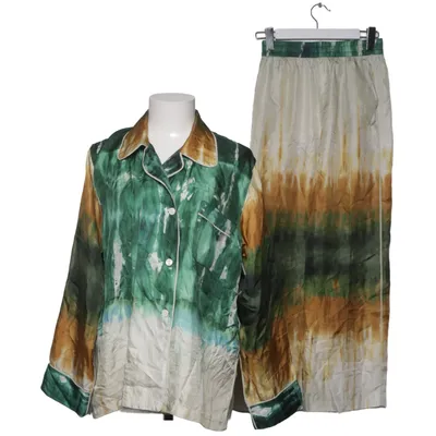 Pyjama (Groen, Beige, Wit) van Zara Zijde