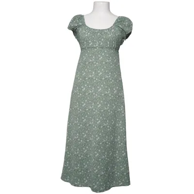 Maxi dress (Green, White) from ONLY Polyester