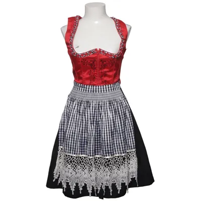Dirndl (Rood, Zwart, Wit) van Country Line