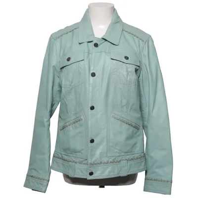 Leather jacket (Blue) from Best Connections Leather, Polyester