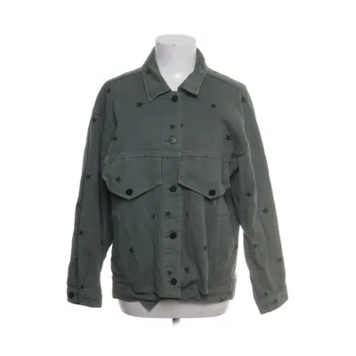 Denim jacket (Green) from Kaycee Polyester