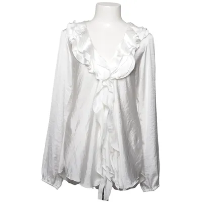 Blus (Vit) från Branting Polyester