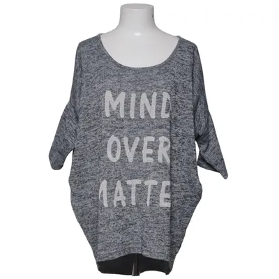 Top (Gray, Blue) from Comfy Copenhagen Cotton, Polyester