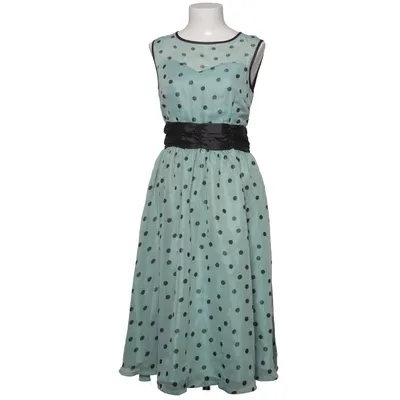 Dress (Green, Black) from Lindy Bop Polyester