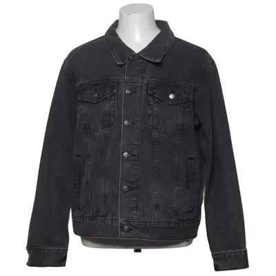 Denimjakke (Grå) fra Ed Hardy Bomuld, Polyester