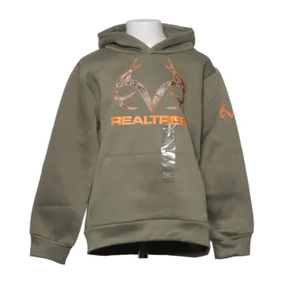 Capuchon sweater (Groen) van Real Tree Polyester