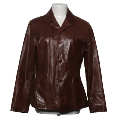 Leren blazer (Bruin) van Onstage Leer