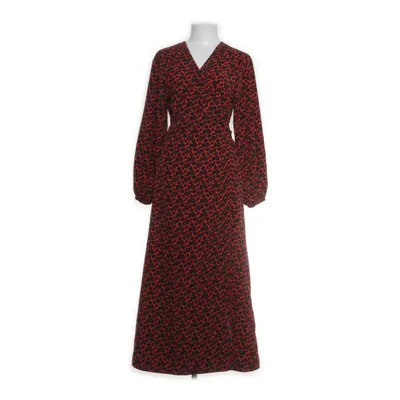 Wrap dress (Black, Red) from Rodebjer