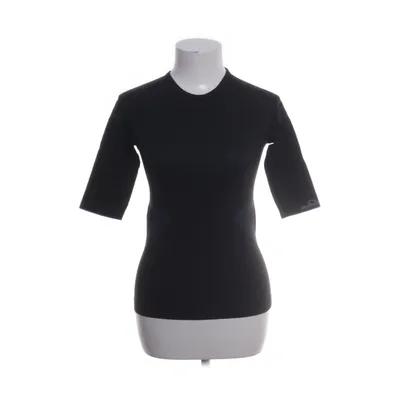 Trainingstop (Zwart, Blauw) van Miha Bodytec Lyocell, Polyamide, Elastaan
