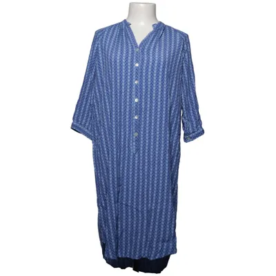 Blousejurk (Blauw, Wit) van Em Viscose