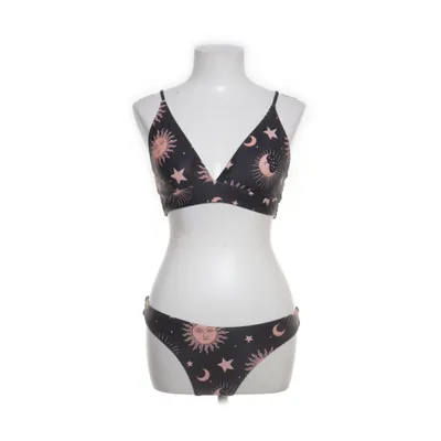 Bikini (Svart, Flerfärgad) från Zaful Elastan, Polyester