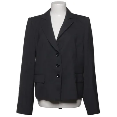 Blazer (Gray) from Armani Collezioni Viscose, Wool