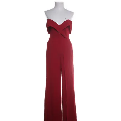 Jumpsuit (Rood) van F&P Polyester, Elastaan