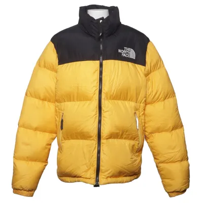 Down jacket (Yellow, Black) from The North Face Down, Nylon, Polyester