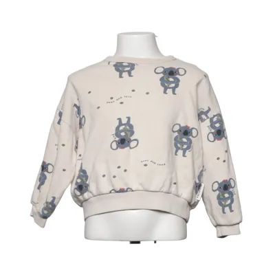 Sweatshirt (Beige, Blå) fra Minories Bomuld