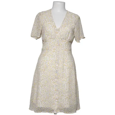 Kleid (Gelb, Weiß)