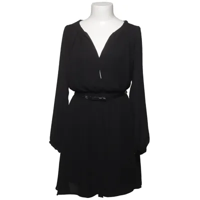 Jurk (Zwart) van Mango Basics Polyester, Polyurethaan