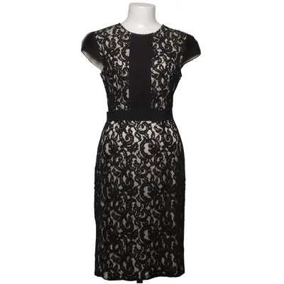 Robe de cocktail (Noir, Blanc) de Carolina Herrera Coton, Polyamide, Polyester, Soie, Viscose