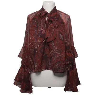 Blouse (Marron, Orange) de Mango Polyester