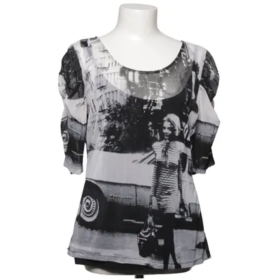 Haut (Noir, Blanc) de Jacqueline Riu