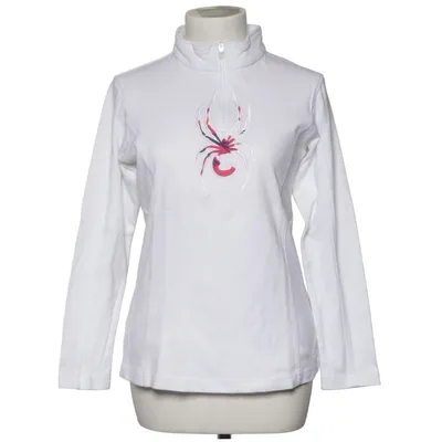 Fleece trui (Wit) van Spyder Katoen