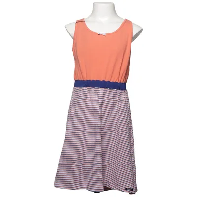 Jurk (Oranje, Blauw, Wit, Meerkleurig) van Skiny Katoen, Elastaan