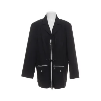 Jacket (Black) from Ginalaura Cotton, Polyester, Viscose