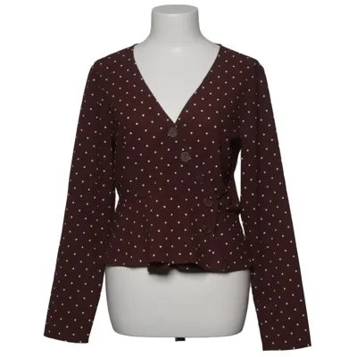 Wrap blouse (Brown) from Envii Polyester