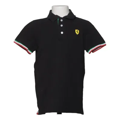 Poloshirt (Zwart, Meerkleurig) van Scuderia Ferrari Katoen