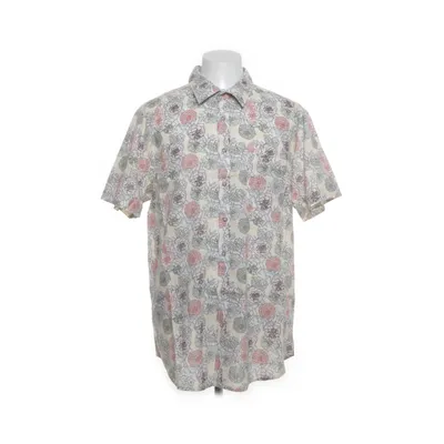 Korte mouwen shirt (Wit, Meerkleurig) van Dressmann Katoen, Linnen
