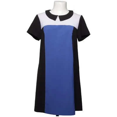 Robe (Noir, Bleu, Blanc) de Simply Be Élasthane, Polyester, Viscose