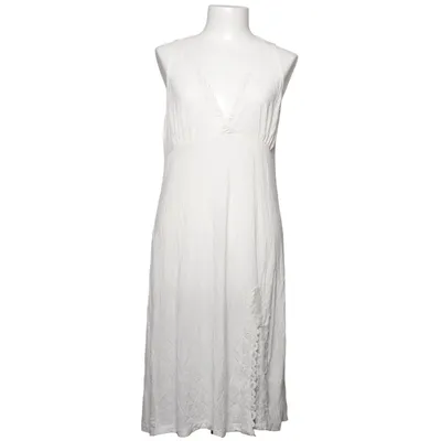 Nachtkleid (Weiß) von KappAhl Elasthan, Lyocell