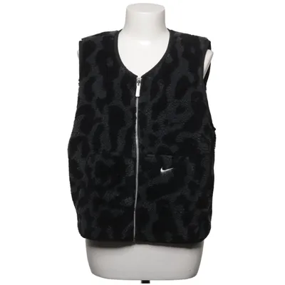 Ydervest (Sort, Grå) fra Nike Kunstpels, Polyester