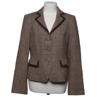 Blazer (Beige, Marron) de In Linea Polyester, Viscose, Laine