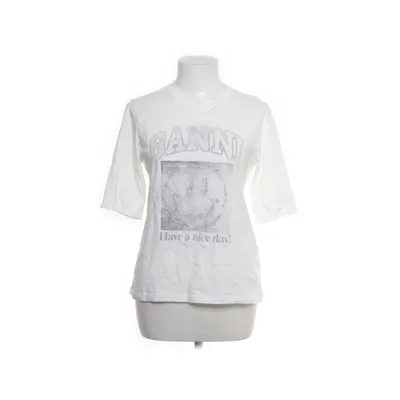 T-shirt (Hvid) fra Ganni Økologisk bomuld