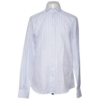 Shirt (Blue, White) from Suitsupply Cotton