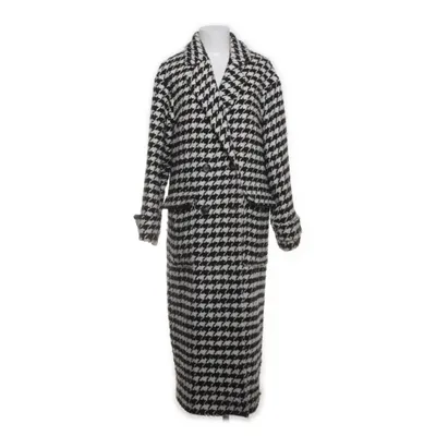 Frakke (Sort, Hvid) fra H&M Akryl, Polyester, Uld