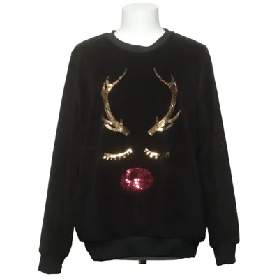 Jultröja (Svart, Röd, Guldfärgad) från Ugly Christmas