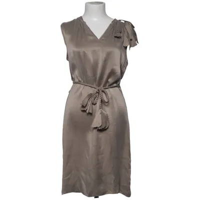 Kjole (Beige) fra Marc Cain Elastan, Silke, Viscose