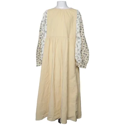 Robe (Jaune, Blanc, Multicolore) de Tambere Coton