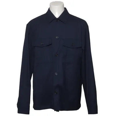 Surchemise (Bleu) de H&M Man Élasthane, Polyester, Viscose