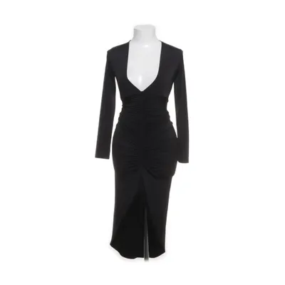 Robe longue (FRONT RUCHED DRESS) de NLY One Élasthane, Polyester