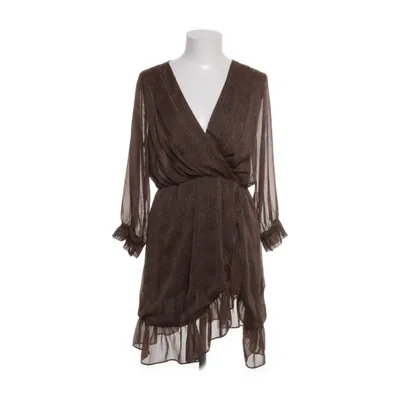 Wrap dress (Brown) from Emma Ella Polyester